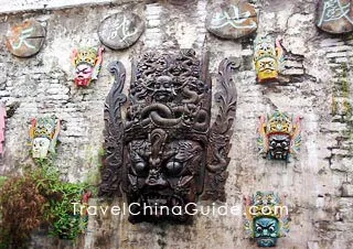 Nuo Drama is featured with its masks